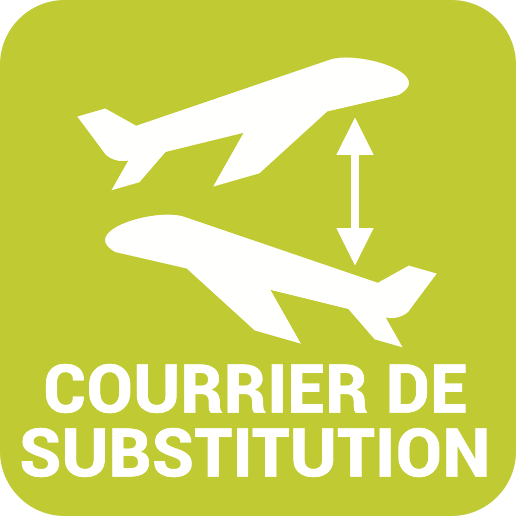 COURRIER DE SUBSTITUTION